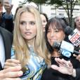 Brooke Mueller arrivant au tribunal de Los Angeles dans la cadre de la garde de ses jumeaux, le 19 avril 2011