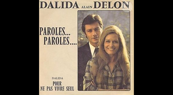 Dalida et Alain Delon, en duo pour Paroles, Paroles