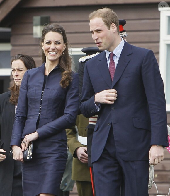 Le prince William et Kate Middleton à Lancashire en avril 2011
