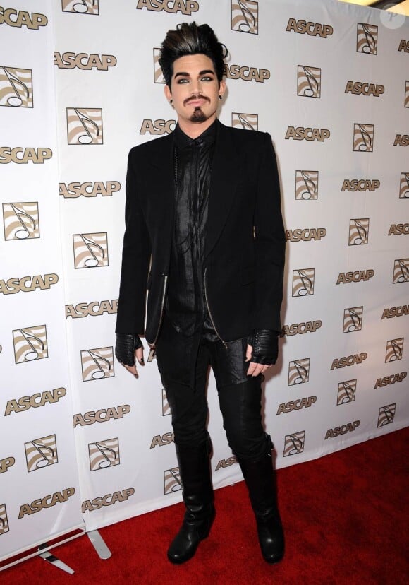Adam Lambert à la 28e édition des ASCAP Pop Music Awards, à Los Angeles. 27 avril 2011