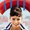 Lily Collins en couverture du magazine Tatler