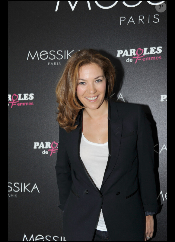 Claire Barsacq lors de la soirée au showroom Messika à Paris le 28 avril 2011
 