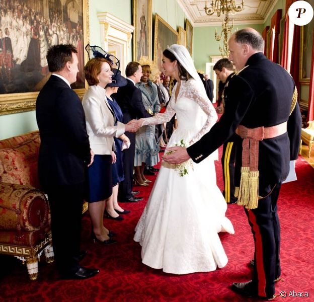 Mariage De William Et Catherine A Buckingham Une Reception