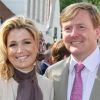 Maxima et Willem-Alexander des Pays-Bas lors du Koninginnedag, le 30 avril 2011, aux Pays-Bas.