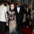 Christina Ricci n'est vraiment pas au top avec cette robe noir et chair... Bof, bof ! New York, 2 mai 2011 