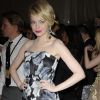 Zéro pointé pour Emma Stone avec cette robe dans les tons tristounets noirs et blancs. New York, 2 mai 2011