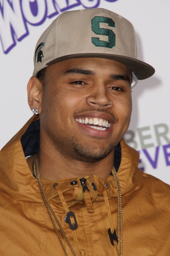 Chris Brown le 8 février 2011 à Los Angeles