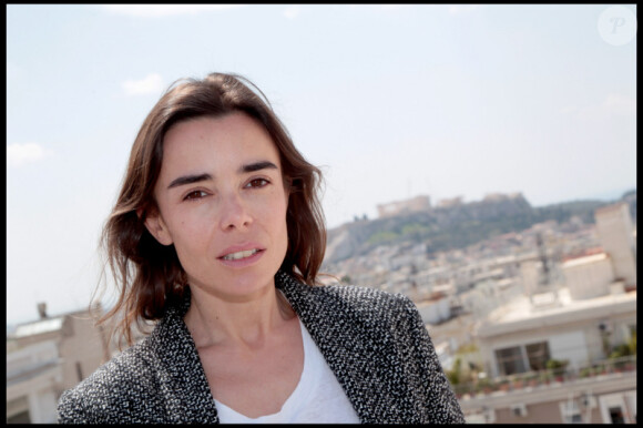 Elodie Bouchez lors du photocall d'Happy Few à Athènes en avril 2011