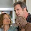 Jodie Foster, Mel Gibson et un castor dans Le Complexe du castor