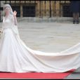 Kate Middleton lors de son mariage le 29 avril 2011 dans une robe Alexander McQueen 