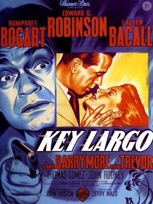L'affiche de Key Largo.