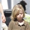 Shiloh, 5 ans (le 27 mai), à la Nouvelle-Orléans avec ses parents Brad Pitt et Angelina jolie, et ses frères et soeurs.