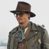 Johnny Depp à Moscou, à l'occasion de l'avant-première mondiale de Pirates des Caraïbes 4 qui se tiendra ce soir, mercredi 11 mai 2011.