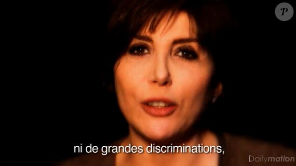Liane Foly dans le spot "Non à l'homophobie et la transphobie"