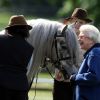 La reine Elizabeth II au Royal Windsor Horse Show, le 13 mai 2011.