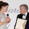 Astrid Bergès-Frisbey lors de la remise des prix du Trophée Chopard par le grand Robert de Niro, à Cannes, le 15 mai 2011.