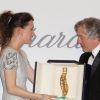 Astrid Bergès-Frisbey lors de la remise des prix du Trophée Chopard par le grand Robert de Niro, à Cannes, le 15 mai 2011.