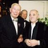 Charles Aznavour et Charles Trenet, Paris, 2000.