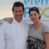 Delphine Chanéac lors du lancement du concept culinaire Eternity Food, par le grand Chef Christophe Leroy et son assocé Didier Audebert. 18 mai 2011