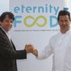Lancement du concept culinaire Eternity Food, par le grand Chef Christophe Leroy et son assocé Didier Audebert. 18 mai 2011