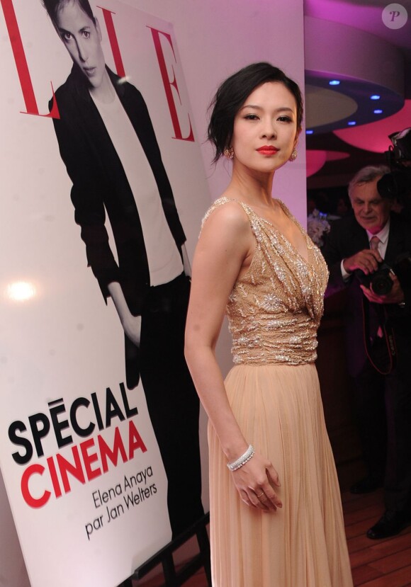 Zhang Ziyi à la soirée Elle et Dior, le 20 mai 2011 à l'Eden Roc