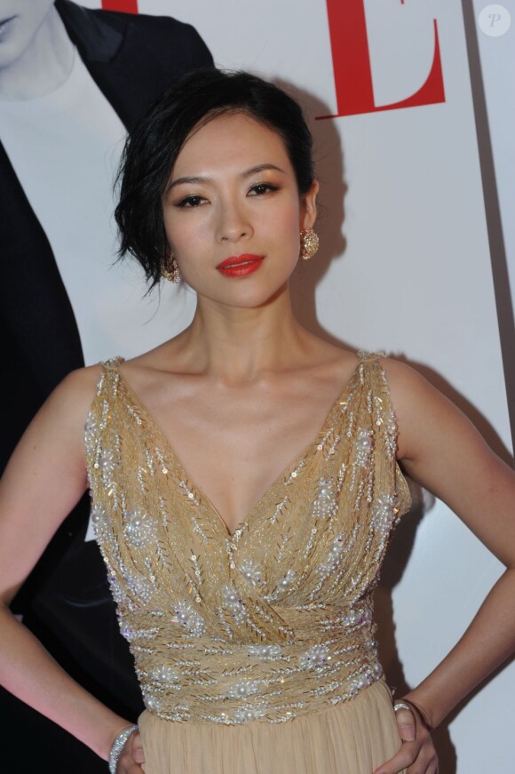 Zhang Ziyi à la soirée Elle et Dior le 20 mai 2011 à L'Eden Roc