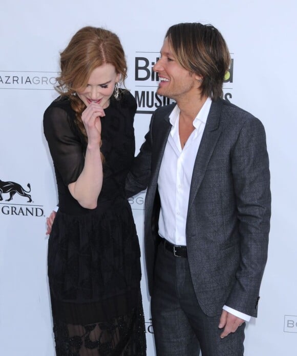 Nicole Kidman et Keith Urban à la cérémonie des Billboard Music Awards, à Las Vegas, le 22 mai 2011.