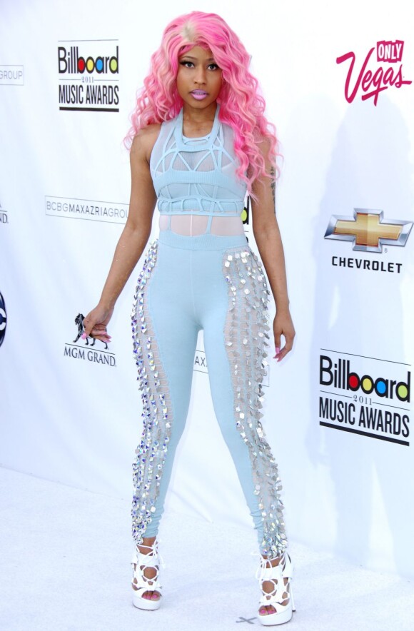 Nicki Minaj à la cérémonie des Billboard Music Awards, à Las Vegas, le 22 mai 2011.
