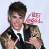 Justin Bieber à la cérémonie des Billboard Music Awards, le 25 mai 2011, à Las Vegas.