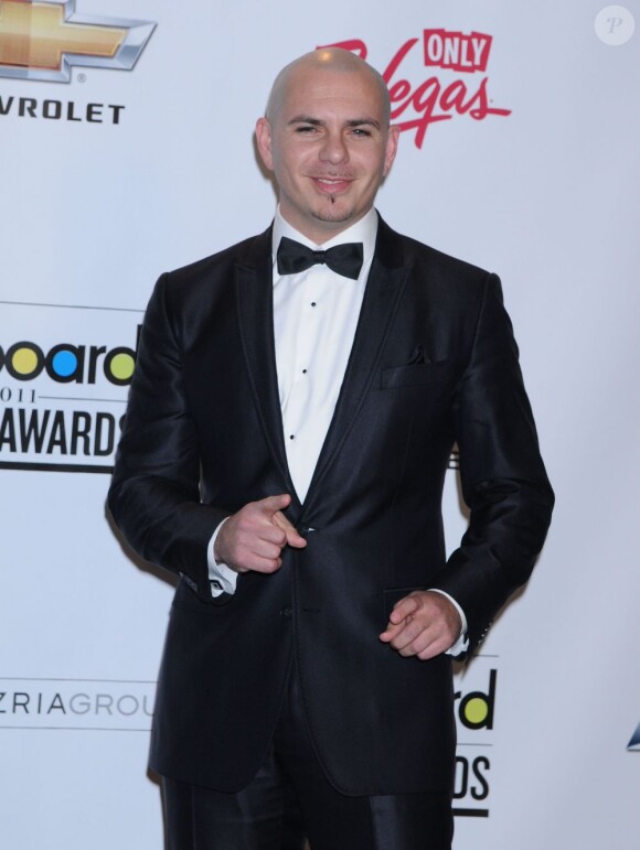 Pitbull à la cérémonie des Billboard Music Awards, le 25 mai 2011, à Las Vegas.