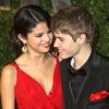 Selena Gomez et Justin Bieber, en février 2011 à Los Angeles.