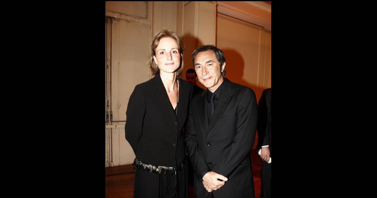 Marie-Laure de Villepin aux côtés de Richard Berry lors de la soirée