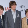 Les trois enfants du casting à l'occasion de l'avant-première hollywoodienne de The Tree of Life, dans l'enceinte du Bing Theatre de Los Angeles, le 24 mai 2011.