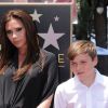 Victoria Beckham et son fils Brooklyn le 24 mai à Los Angeles