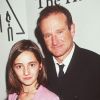 Zelda Williams et son père Robin Williams en 2000