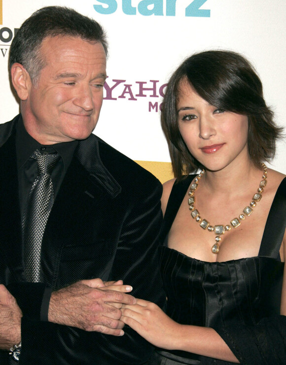 Zelda Williams et son père Robin Williams en 2006