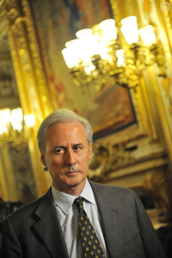 Georges Tron, au Sénat, à Paris, en octobre 2010.
