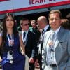 Éric Besson et son épouse Yasmine Tordjman étaient présents au Grand Prix de Monaco, le 29 mai 2011.