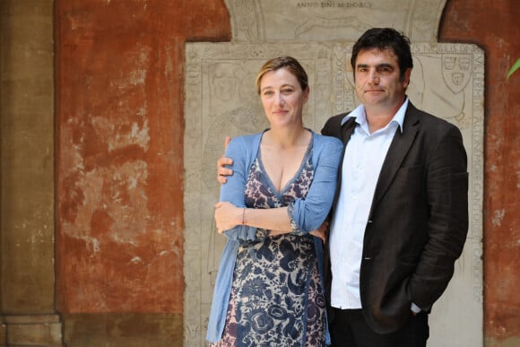 Valeria Bruni-Tedeschi et Romain Goupil présentent Les Mains en l'air à Rome en Italie le 30 mai 2011