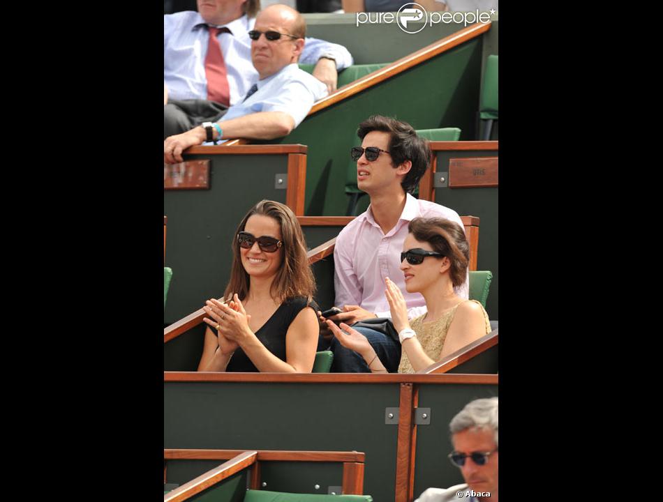 Pippa Middleton, soeur de la princesse Kate, à Roland-Garros, le 30 mai