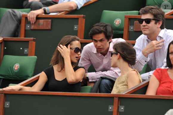 Pippa Middleton, soeur de la princesse Kate, à Roland-Garros, le 30 mai 2011.