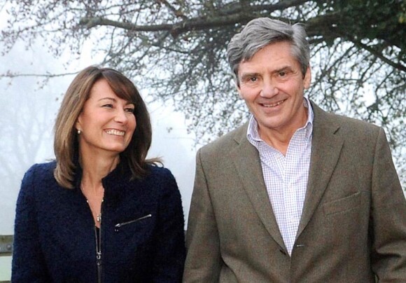 Carole et Michael Middleton, parents de Kate Middleton et Pippa.