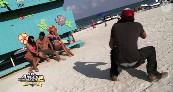 Caroline, Jonathan et Astrid dans les Anges de la télé réalité Miami Dreams le mardi 31 mai 2011 sur  NRJ 12.
