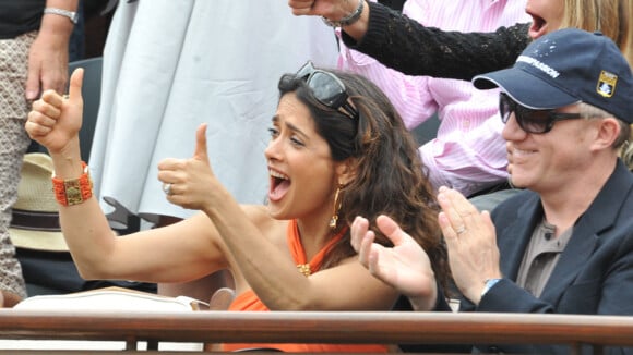 Salma Hayek : Une supportrice de choc pour Rafael Nadal !