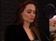 Angelina Jolie : Découvrez-la en pleine séance de doublage délirante !