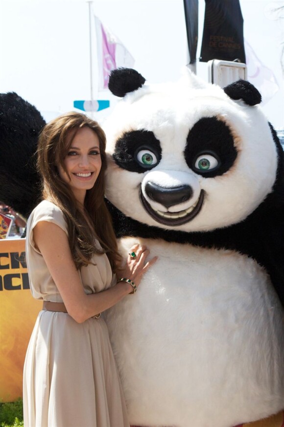 Angelina Jolie lors de l'avant-première de Kung Fu Panda 2, en salles le 15 juin 2011.