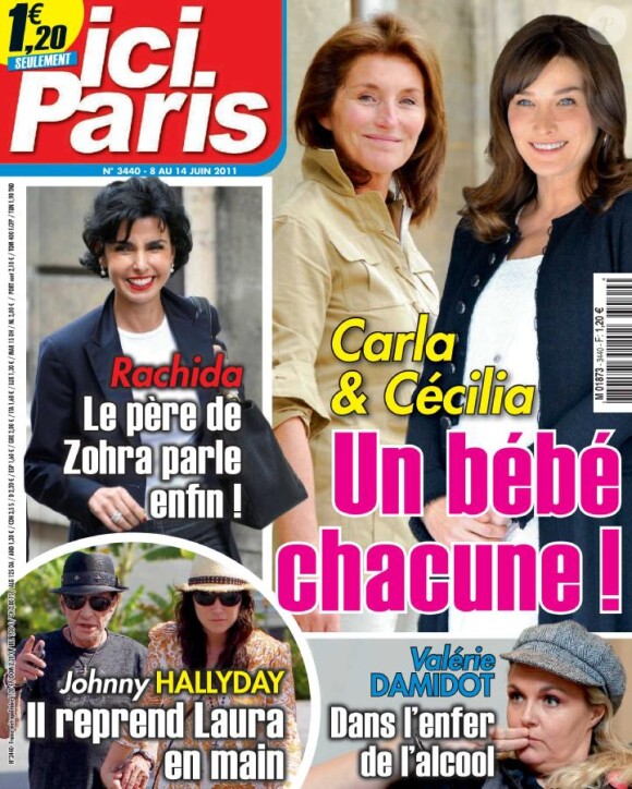 Le magazine Ici Paris, en kiosques mercredi 8 juin 2011.
