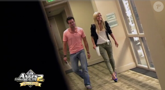 Jonathan et Caroline dans les anges de la télé réalité : Miami Dreams, le mercredi 8 juin 2011 sur NRJ 12.