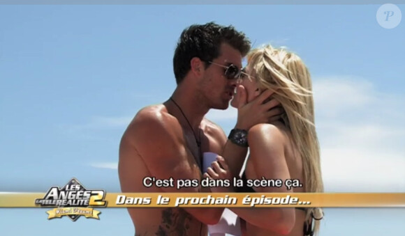 Caroline et Jonathan sont fous amoureux dans les anges de la télé réalité : Miami Dreams, le mercredi 8 juin 2011 sur NRJ 12.