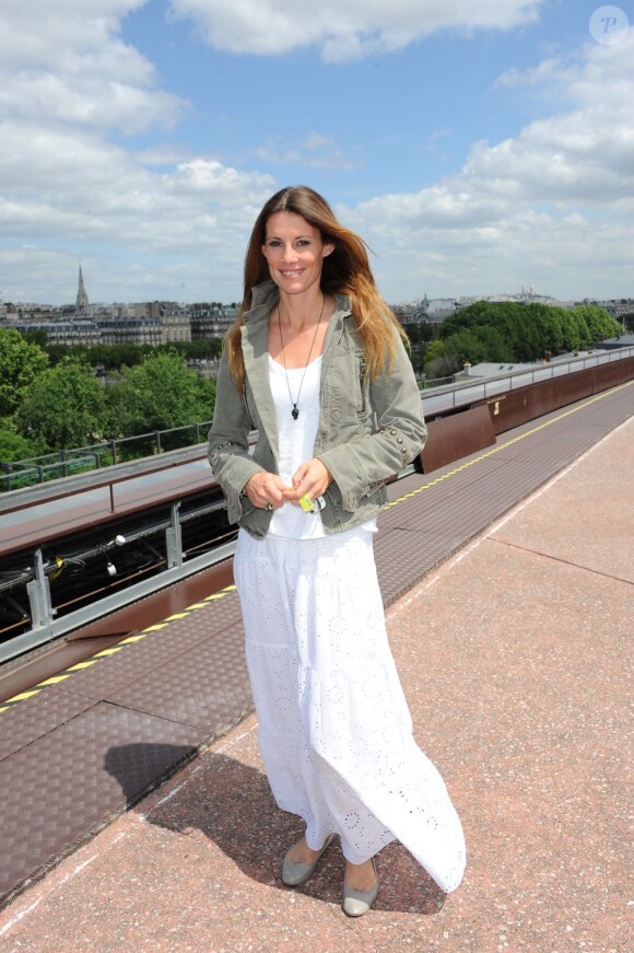 Sophie Thalmann lors du 4e Prix de l'Ambassadeur ELA au musée du Quai Branly à Paris le 8 juin 2011